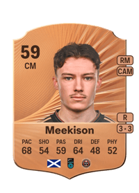Archie Meekison Rare 59 OVR