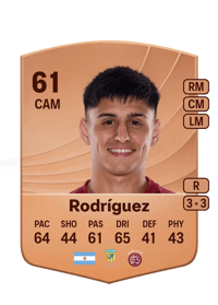 Agustín Rodríguez Common 61 OVR