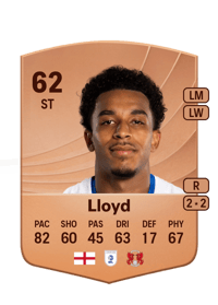 Alfie Lloyd Common 62 OVR