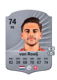 Bart van Rooij Rare 74 OVR