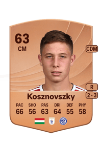 Márk Kosznovszky Common 63 OVR