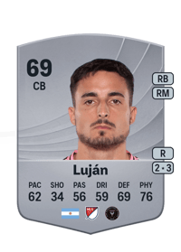 Gonzalo Luján Common 69 OVR