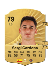 Sergi Cardona Rare 79 OVR