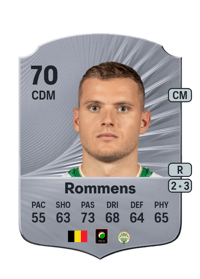 Philippe Rommens Rare 70 OVR