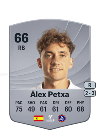 Álex Petxa Common 66 OVR