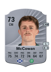 Luke McCowan Rare 73 OVR