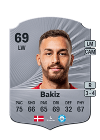 Younes Bakiz Rare 69 OVR