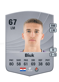 Stipe Biuk Common 67 OVR