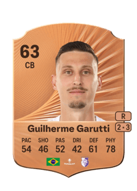 Guilherme Garutti Rare 63 OVR