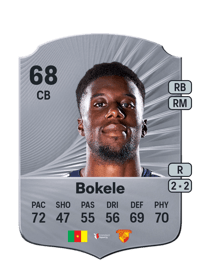 Malcom Bokele Rare 68 OVR