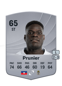 Mondy Prunier Common 65 OVR