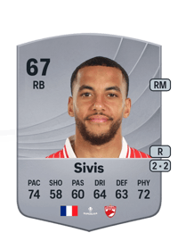 Maxime Sivis Common 67 Overall Rating