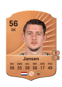 Sven Jansen Rare 56 OVR