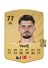 Nikola Vasilj Common 77 OVR