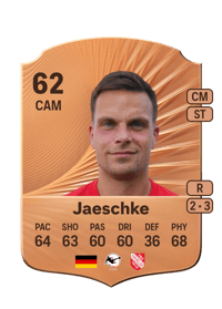 Yannik Jaeschke Rare 62 OVR