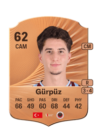 Göktan Gürpüz Rare 62 OVR