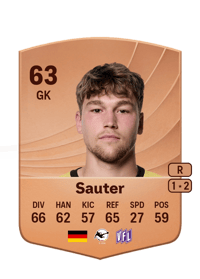 Niklas Sauter Common 63 OVR