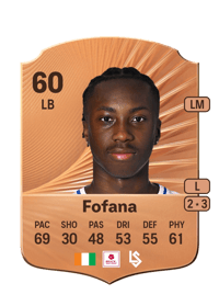 Sékou Fofana Rare 60 OVR