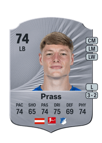 Alexander Prass Rare 74 OVR