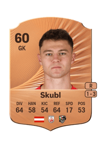 David Skubl Rare 60 OVR