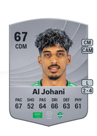 Ziyad Al Johani Common 67 OVR