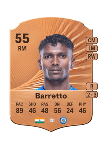 Vincy Barretto Rare 55 OVR