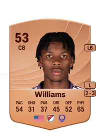 Thomas Williams Common 53 OVR