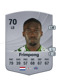 Godfried Frimpong Common 70 OVR