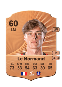 Théo Le Normand Rare 60 OVR