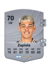 Franco Zapiola Common 70 OVR