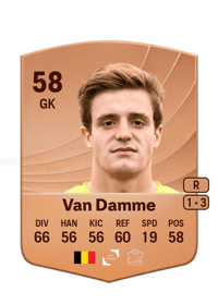 Sef Van Damme Common 58 OVR