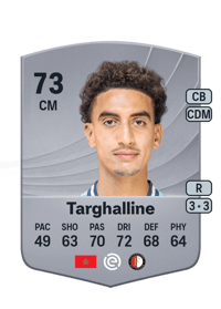 Oussama Targhalline Common 73 OVR