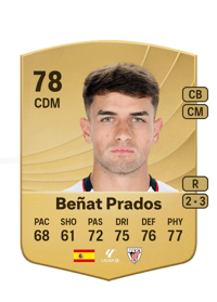 Beñat Prados Common 78 OVR
