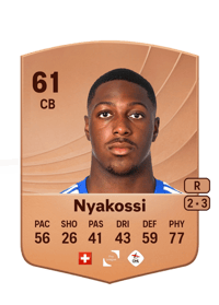 Roggerio Nyakossi Common 61 OVR