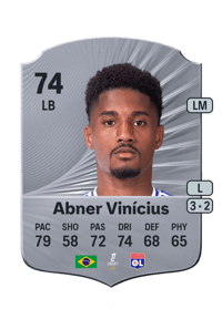 Abner Vinícius Rare 74 OVR