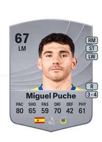 Miguel Puche Common 67 OVR