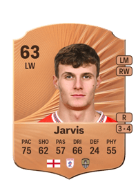 Will Jarvis Rare 63 OVR