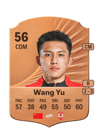 Wang Yu Rare 56 OVR