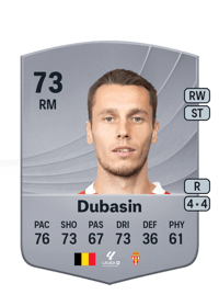 Jonathan Dubasin Common 73 OVR