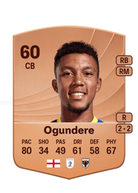 Isaac Ogundere Common 60 OVR