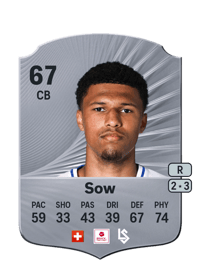 Karim Sow Rare 67 OVR