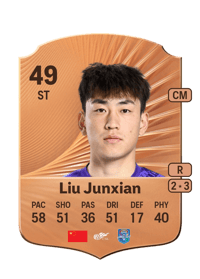 Liu Junxian Rare 49 OVR