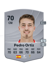 Pedro Ortiz Common 70 OVR