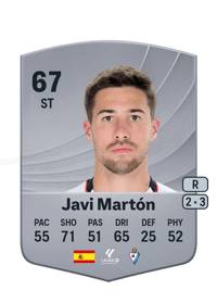 Javi Martón Common 67 OVR