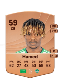 Rayan Hamed Common 59 OVR