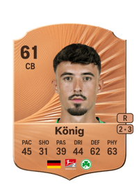 Noah König Rare 61 OVR