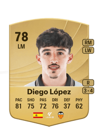 Diego López Common 78 OVR