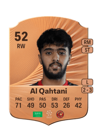 Rayan Al Qahtani Rare 52 OVR
