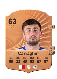 James Carragher Rare 63 OVR