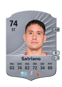 Martín Satriano Rare 74 OVR